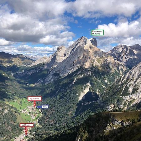 A Un Passo Dagli Impianti - Penia Di Canazei Luaran gambar